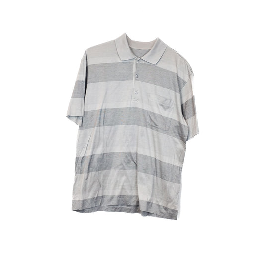 VIN-TEE-34623 Vintage κοντομάνικη βαμβακερή μπλούζα polo XL