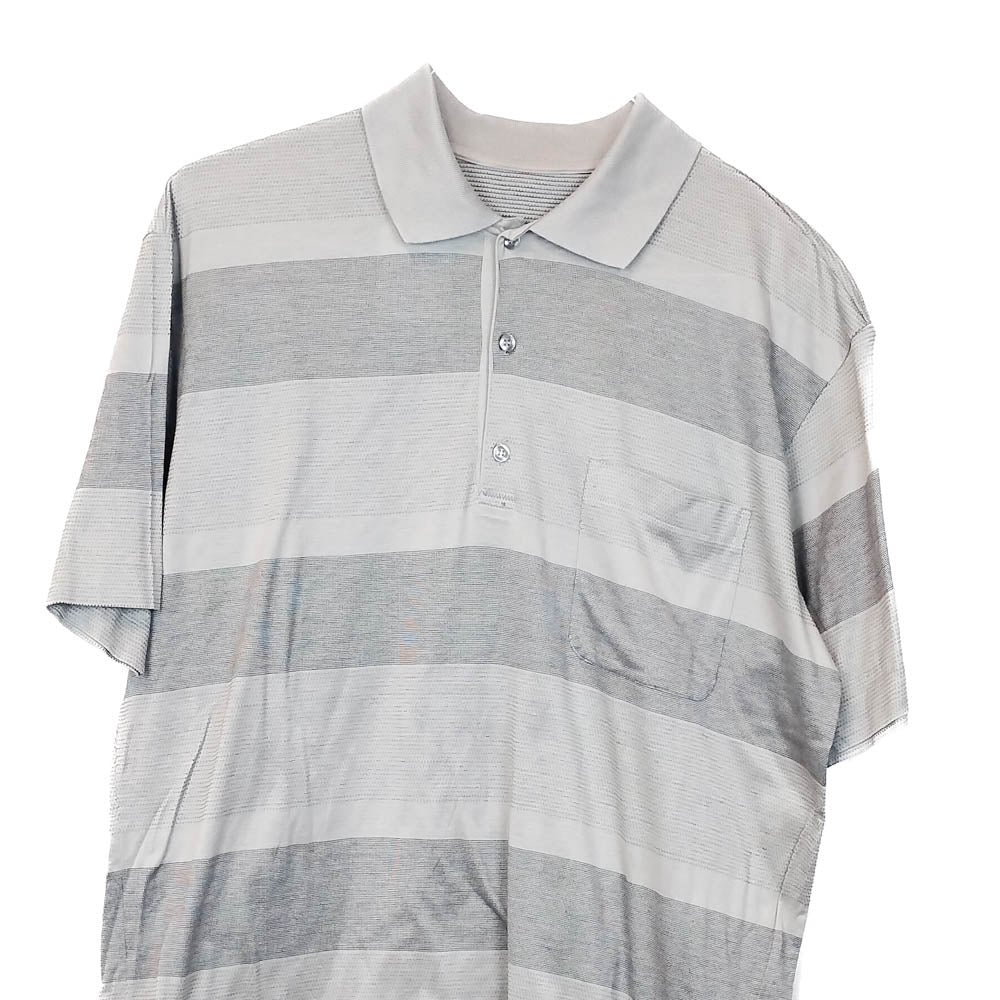 VIN-TEE-34623 Vintage κοντομάνικη βαμβακερή μπλούζα polo XL