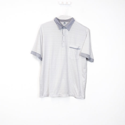 VIN-TEE-34625 Vintage κοντομάνικη μπλούζα polo L 