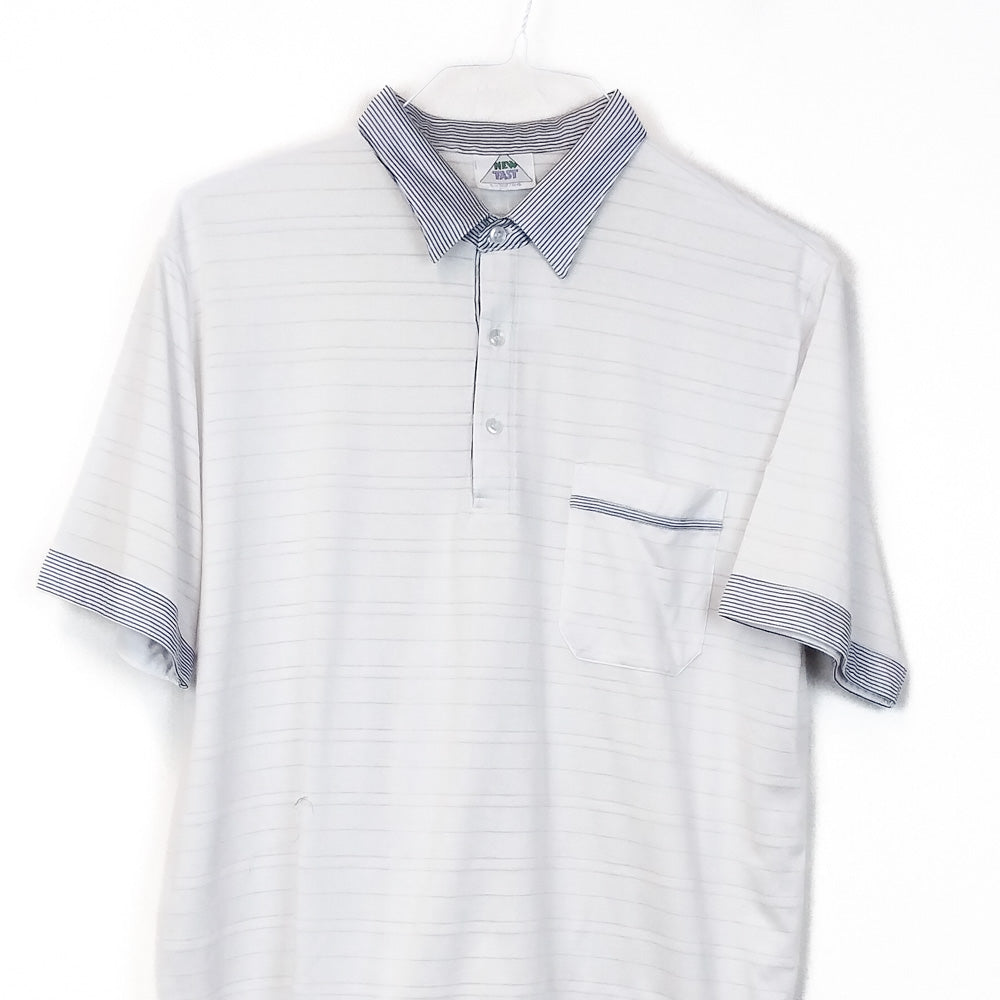 VIN-TEE-34624 Vintage κοντομάνικη μπλούζα polo L