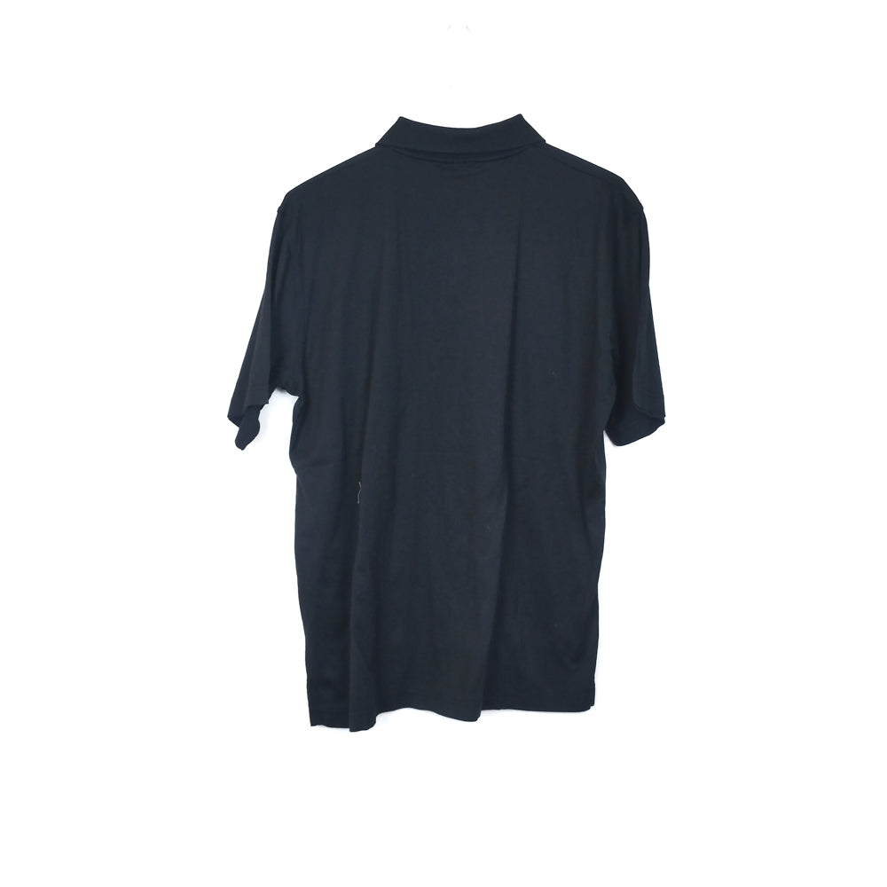 VIN-TEE-34625 Vintage κοντομάνικη βαμβακερή μπλούζα polo L