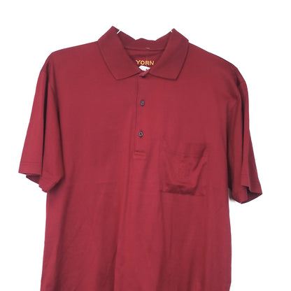 VIN-TEE-34626 Vintage κοντομάνικη βαμβακερή μπλούζα polo Μ