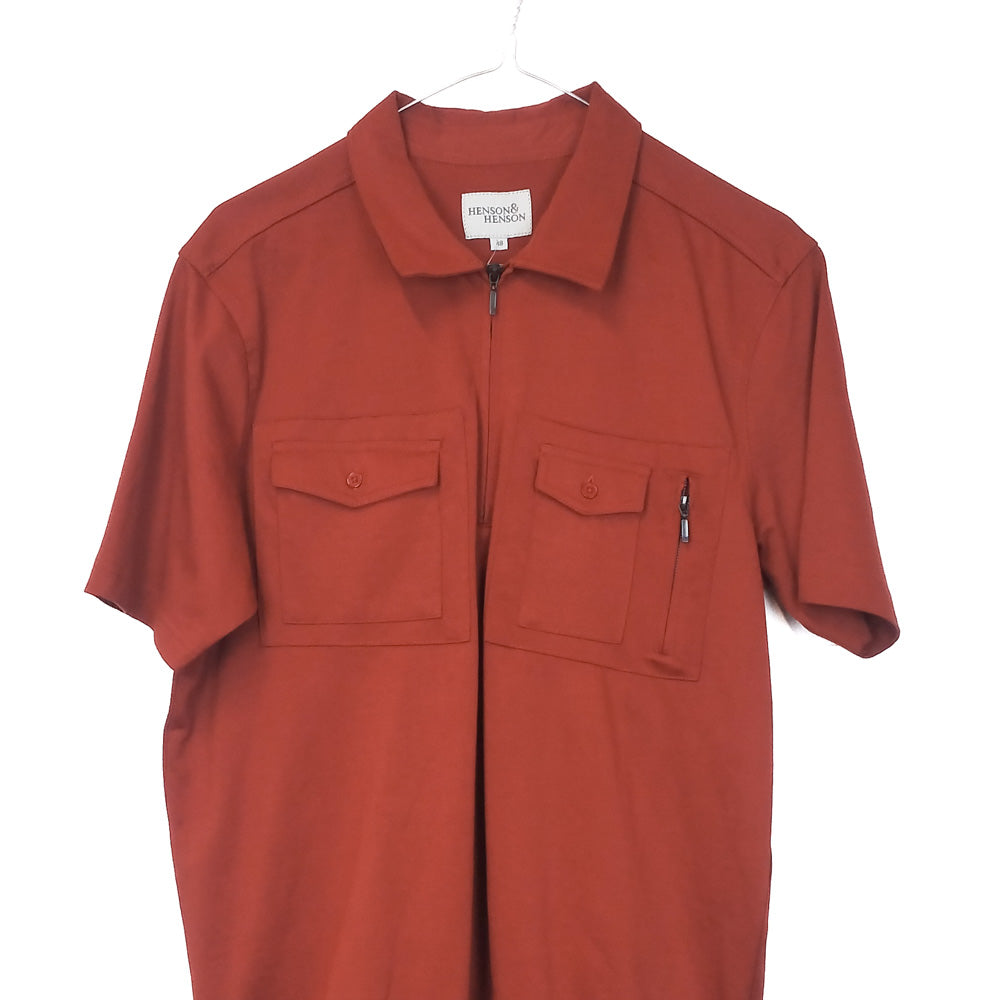 VIN-TEE-34627 Vintage κοντομάνικη βαμβακερή μπλούζα polo S