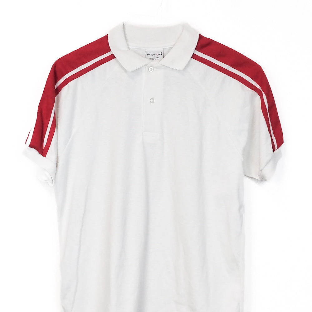 VIN-TEE-34628 Vintage κοντομάνικη βαμβακερή μπλούζα polo Μ