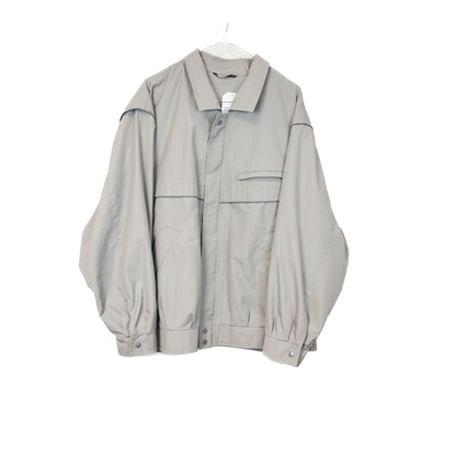 VIN-OUTW-34596 Vintage ελαφρύ γκρι bomber jacket L