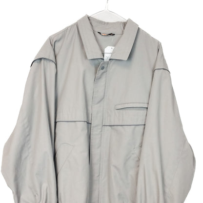 VIN-OUTW-34596 Vintage ελαφρύ γκρι bomber jacket L