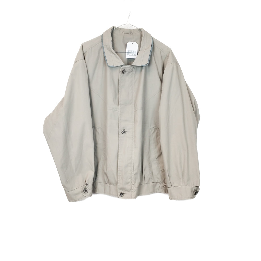 VIN-OUTW-34598 Vintage ελαφρύ μπεζ bomber jacket M
