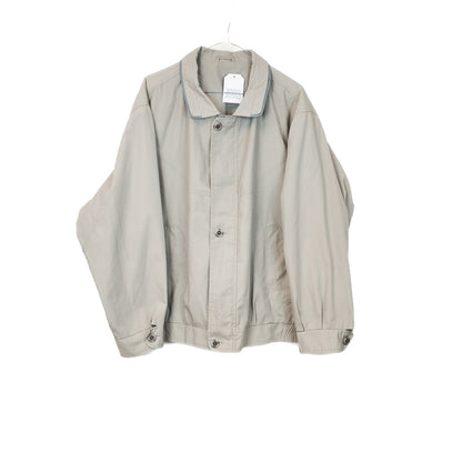 VIN-OUTW-34598 Vintage ελαφρύ μπεζ bomber jacket M
