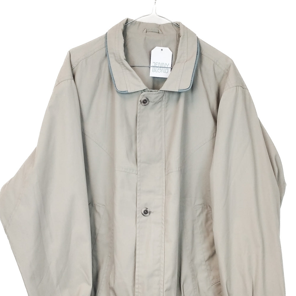 VIN-OUTW-34598 Vintage ελαφρύ μπεζ bomber jacket M