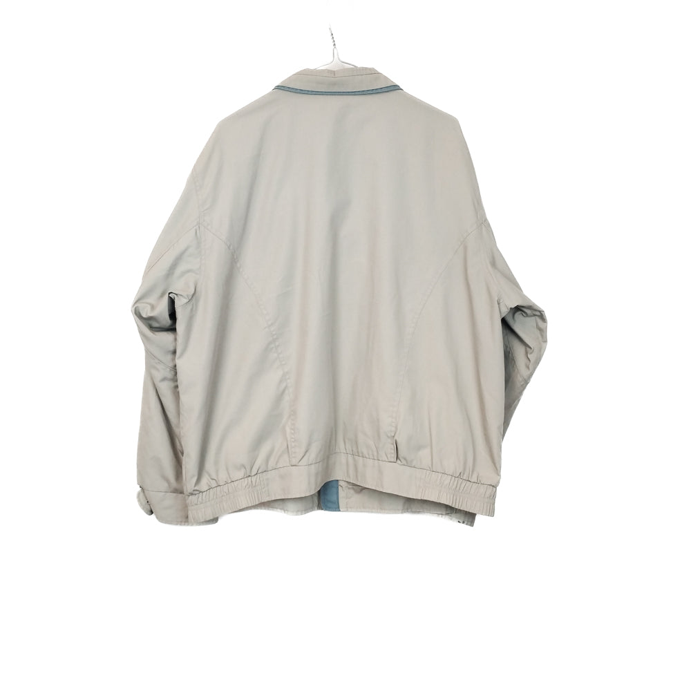 VIN-OUTW-34598 Vintage ελαφρύ μπεζ bomber jacket M