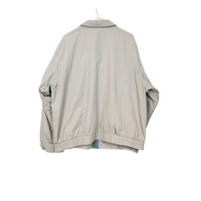 VIN-OUTW-34598 Vintage ελαφρύ μπεζ bomber jacket M