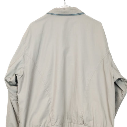 VIN-OUTW-34598 Vintage ελαφρύ μπεζ bomber jacket M