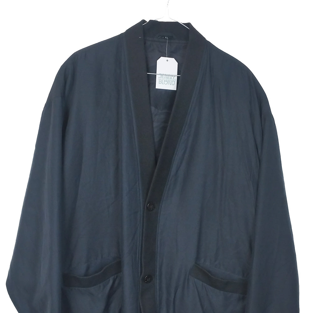 VIN-OUTW-34599 Vintage ελαφρύ σκούρο μπλε bomber jacket XL