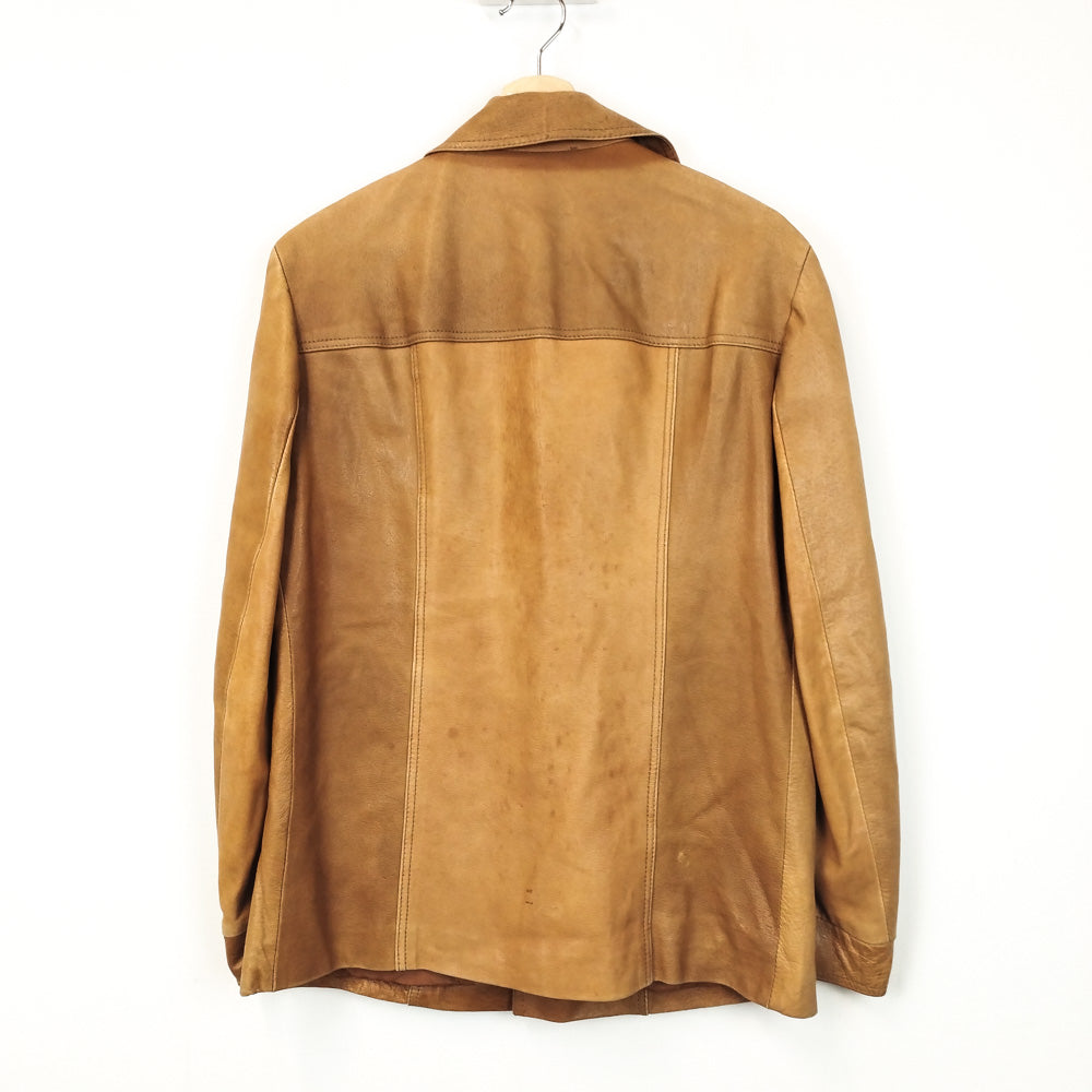 VIN-OUTW-29643 Vintage δερμάτινο jacket S