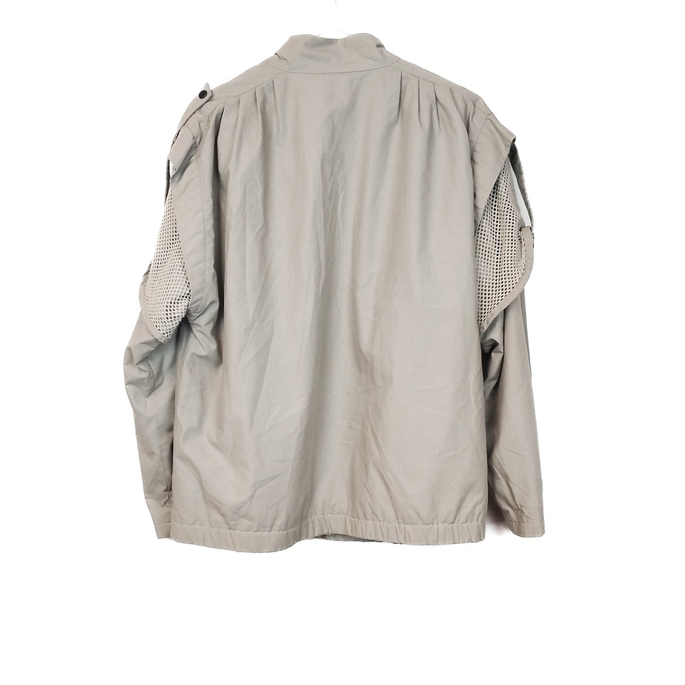 VIN-OUTW-34608 Vintage ελαφρύ μπεζ bomber jacket M