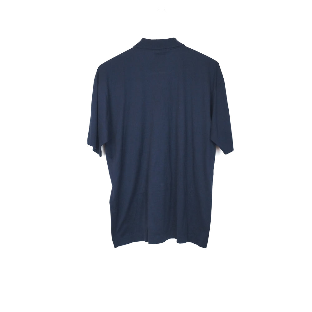 VIN-TEE-34612 Vintage κοντομάνικη βαμβακερή μπλούζα polo L