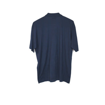 VIN-TEE-34612 Vintage κοντομάνικη βαμβακερή μπλούζα polo L