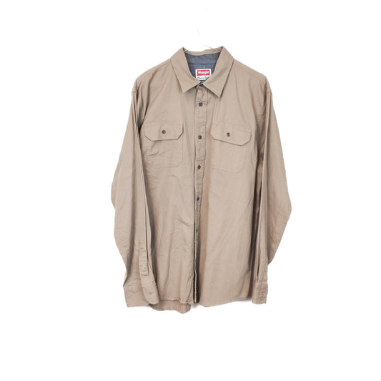 VIN-SHI-34656 Vintage denim πουκάμισο Wrangler L