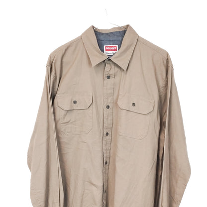 VIN-SHI-34656 Vintage denim πουκάμισο Wrangler L