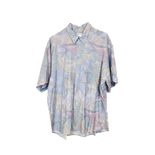 VIN-SHI-34661 Vintage πουκάμισο crazy pattern XL