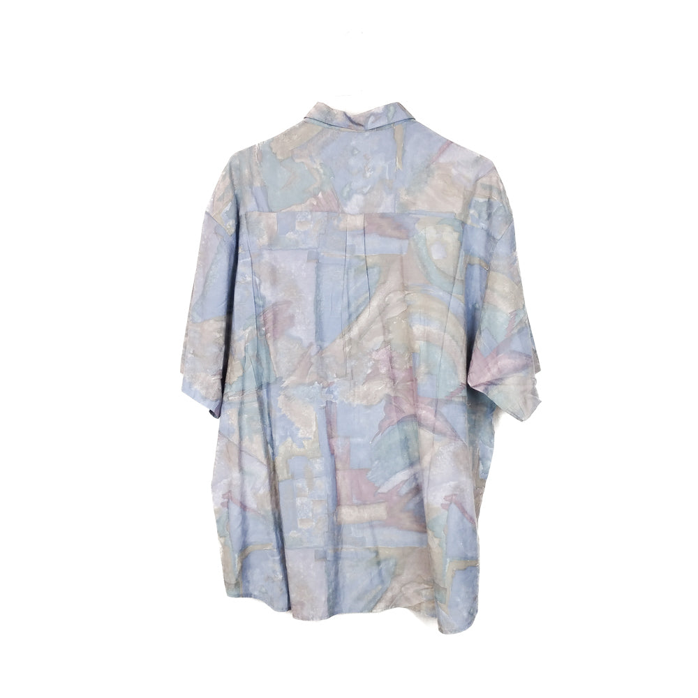 VIN-SHI-34661 Vintage πουκάμισο crazy pattern XL
