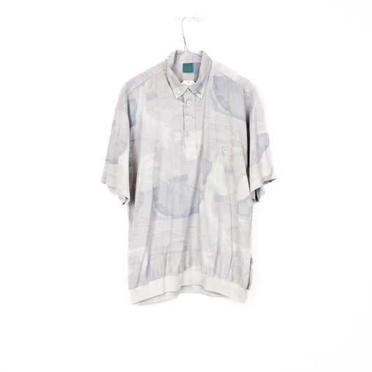 VIN-SHI-34662 Vintage μπλούζα crazy pattern M