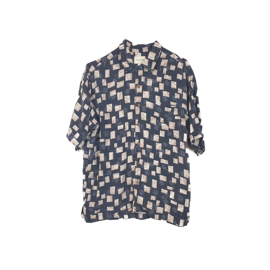 VIN-SHI-34664  Vintage πουκάμισο hawaiian style L