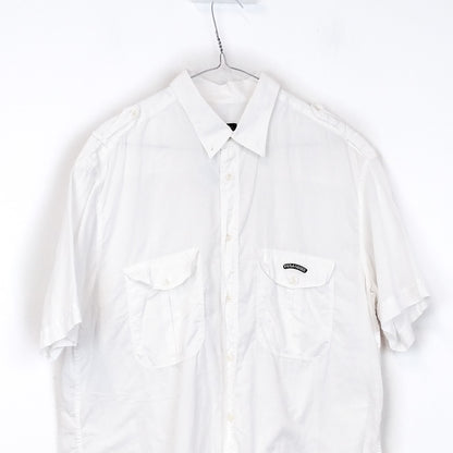 VIN-SHI-34674 Vintage πουκάμισο βαμβακερό M-L