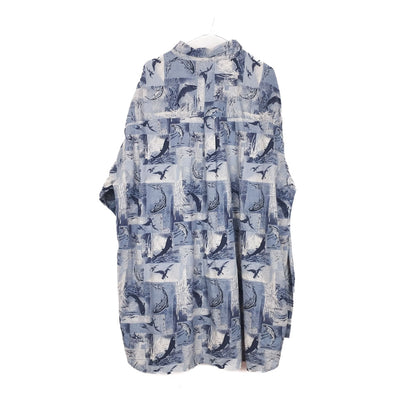 VIN-SHI-34678 Preloved πουκάμισο crazy pattern Columbia 4XL