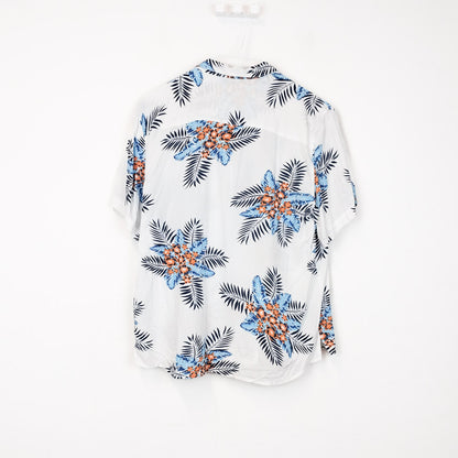 VIN-SHI-34636 Vintage πουκάμισο hawaiian style M-L