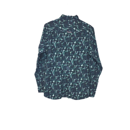 VIN-SHI-34645 Vintage πουκάμισο crazy pattern L