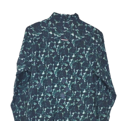 VIN-SHI-34645 Vintage πουκάμισο crazy pattern L