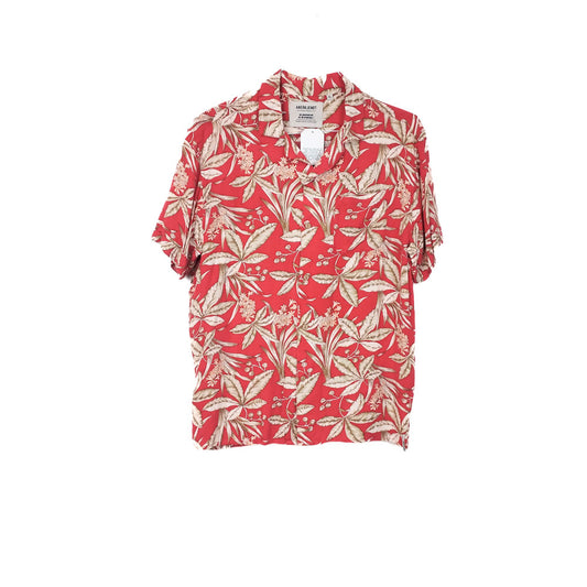 VIN-SHI-34647 Vintage πουκάμισο hawaiian style M