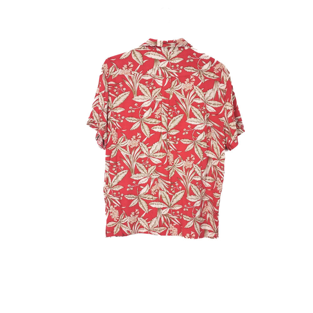 VIN-SHI-34647 Vintage πουκάμισο hawaiian style M
