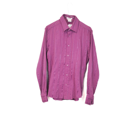 VIN-SHI-34648 Vintage πουκάμισο unisex με ανάγλυφα σχέδια M