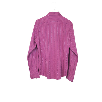 VIN-SHI-34648 Vintage πουκάμισο unisex με ανάγλυφα σχέδια M