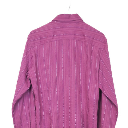 VIN-SHI-34648 Vintage πουκάμισο unisex με ανάγλυφα σχέδια M