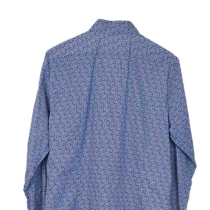 VIN-SHI-34631 Vintage πουκάμισο φλοράλ βαμβακερό L