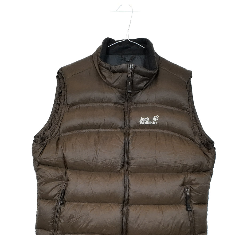 VIN-OUTW-35516 Preloved μπουφάν αμάνικο γυναικείο Jack Wolfskin XL