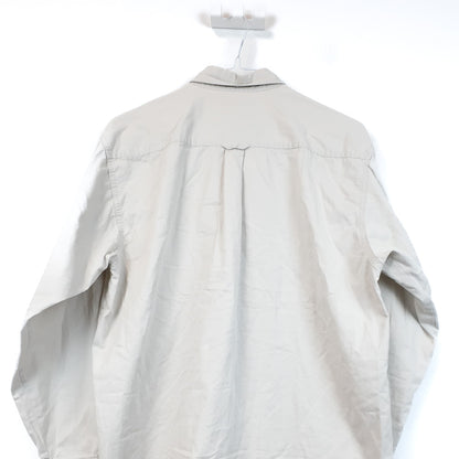 VIN-SHI-35638 Preloved πουκάμισο μπεζ unisex Columbia M