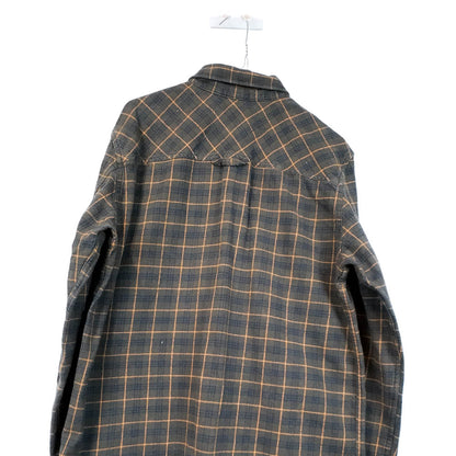 VIN-SHI-35637 Preloved πουκάμισο λαδί καρό unisex Fjall Raven M