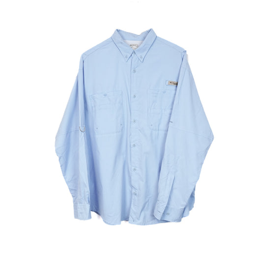 VIN-SHI-33932 Preloved πουκάμισο unisex Columbia XL