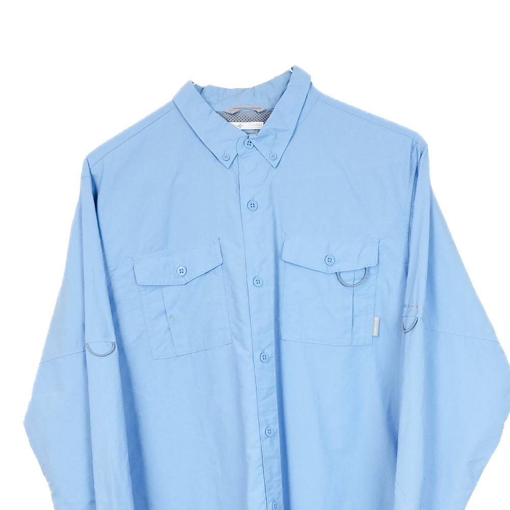 VIN-SHI-33847 Preloved πουκάμισο unisex Columbia M