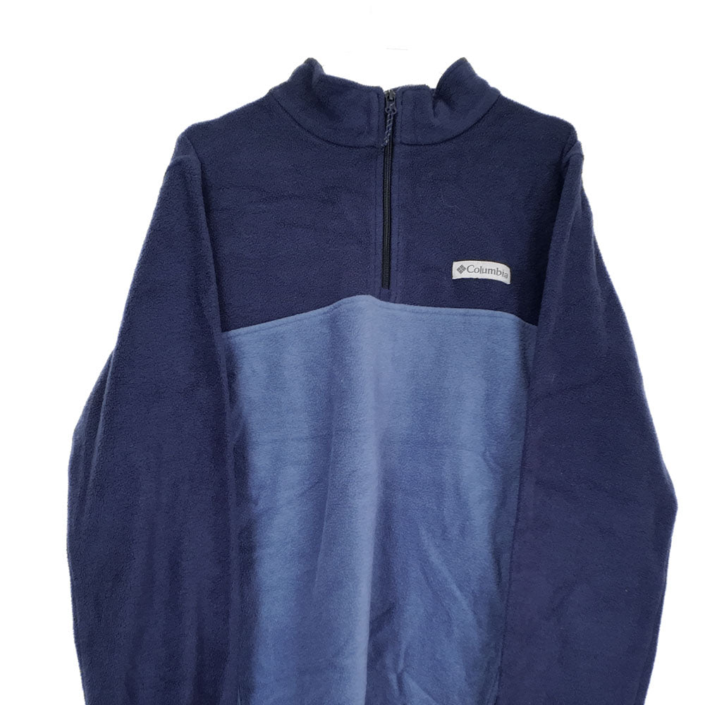 VIN-SW-35484 Preloved φλις μπλούζα unisex Columbia S