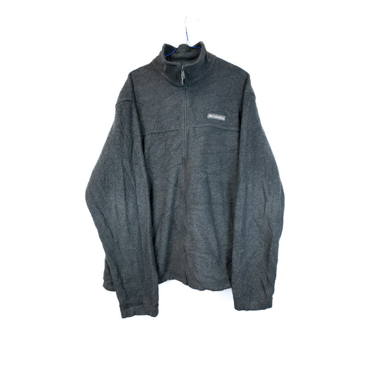 VIN-SW-35698 Preloved φλις ζακέτα γκρι unisex Columbia XL