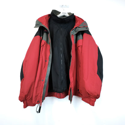 VIN-OUTW-35707 Preloved μπουφάν unisex 3 in 1 Columbia XL