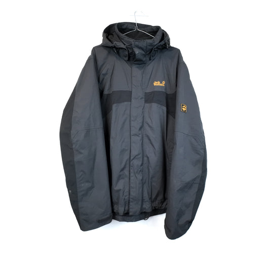 VIN-OUTW-35714 Preloved μπουφάν unisex γκρι Jack Wolfskin L