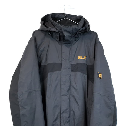 VIN-OUTW-35714 Preloved μπουφάν unisex γκρι Jack Wolfskin L