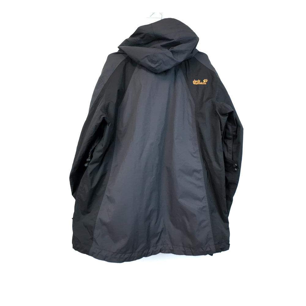 VIN-OUTW-35714 Preloved μπουφάν unisex γκρι Jack Wolfskin L