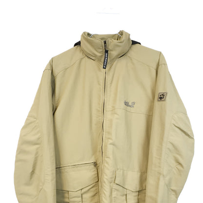 VIN-OUTW-35710 Preloved μπουφάν unisex μπεζ Jack Wolfskin M